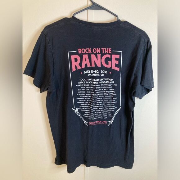Rock On The Range 2018 T-Shirt, Size Medium - Picture 4 of 5